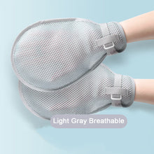 Load image into Gallery viewer, Anti-scratch Gloves for The Elderly Rehabilitation Training Anti-extraction Restraint Gloves Anti-scratching Wrist Fixed Breathable Gloves