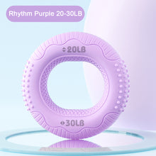 Load image into Gallery viewer, Grip Ring Double Strength Professional Exercise Hand Strength Arm Hand Strength Rehabilitation Training Massage Silicone Grip