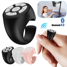 Load image into Gallery viewer, Portable Blutooth Remote Control Scrolling Finger Remote Mobile Phone Video Remote Control Selfie Stick Automatic Page Fingertip Camera Controller