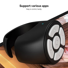 Load image into Gallery viewer, Portable Blutooth Remote Control Scrolling Finger Remote Mobile Phone Video Remote Control Selfie Stick Automatic Page Fingertip Camera Controller