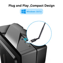 Load image into Gallery viewer, USB WiFi Adapter Dual Band Bluetooth 5.3 2 in 1 Wi-Fi 6 Dongle Wireless Receiver For PC/Laptop Driver Free For Win10/11 AX900