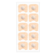 Load image into Gallery viewer, 10pcs/sheet Metal Patch Anti-snoring Nasal Patches Soft Skin-friendly Physical Correction Breathing Patches Congestion Nasal Patches
