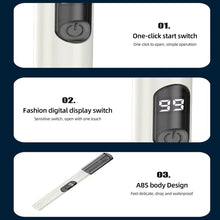Load image into Gallery viewer, Electric Nose Hair Trimmer Rechargeable Portable Washable Digital Display Nose Hair Clipper Facial Cleaning Tool for Men