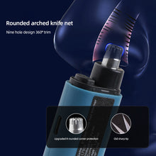 Load image into Gallery viewer, Electric Rechargeable Nose Hair Trimmer Portable Waterproof Digital Display Hair Trimmer Nose Ear Trimmer Men Facial Care
