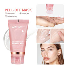 Load image into Gallery viewer, Collagen Night Cream Peel-off Facial Mask Deeply Moisturize Nourish Tighten Rejuvenate Skin Smear Collagen Facial Mask Night Skin Care