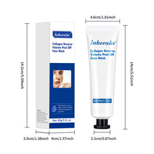 Load image into Gallery viewer, Hydrolyzed Collagen Peel Off Facial Mask Moisturize Nourish Support Skin Elasticity Non-sticky Hydrolyzed Facial Mask Skin Care