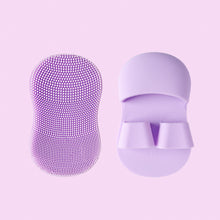 Load image into Gallery viewer, Silicone Finger Cover Facial Brush Soft Skin-friendly Makeup Remover Facial Cleanser Brush Portable Durable Cleaning Massage Brush