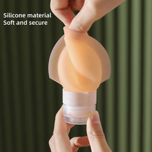 Load image into Gallery viewer, 60/90ML Portable Silicone Travel Bottle Squeezing Type Shampoo Shower Gel Lotion Storage Bottle Dustproof Moisture-proof Leakproof Sub-bottle