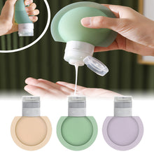 Load image into Gallery viewer, 60/90ML Portable Silicone Travel Bottle Squeezing Type Shampoo Shower Gel Lotion Storage Bottle Dustproof Moisture-proof Leakproof Sub-bottle