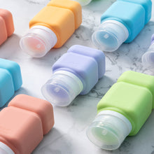 Load image into Gallery viewer, 60/90ML Durable Portable Sub-bottle Cosmetics Lotion Face Cream Leakproof Storage Bottle Washable Reusable Silicone Travel Bottle