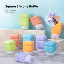 Load image into Gallery viewer, 60/90ML Durable Portable Sub-bottle Cosmetics Lotion Face Cream Leakproof Storage Bottle Washable Reusable Silicone Travel Bottle