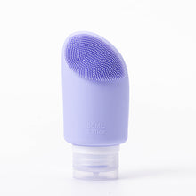 Load image into Gallery viewer, 60/90ML Facial Brush Sub-bottle Durable Portable Silicone Travel Bottle Bath And Skincare Products Leakproof Hygienic Storage Bottle