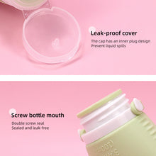 Load image into Gallery viewer, 100ML Shampoo Brush Sub-bottle Two-in-one Portable Washable Reusable Silicone Travel Bottle Shampoo Lotion Leakproof Storage Bottle