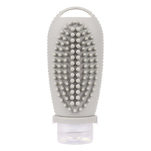Load image into Gallery viewer, 100ML Shampoo Brush Sub-bottle Two-in-one Portable Washable Reusable Silicone Travel Bottle Shampoo Lotion Leakproof Storage Bottle