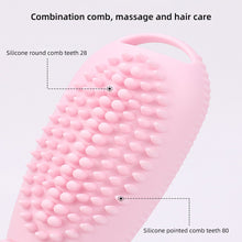 Load image into Gallery viewer, 100ML Shampoo Brush Sub-bottle Two-in-one Portable Washable Reusable Silicone Travel Bottle Shampoo Lotion Leakproof Storage Bottle