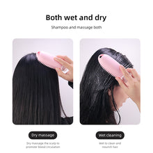 Load image into Gallery viewer, 100ML Shampoo Brush Sub-bottle Two-in-one Portable Washable Reusable Silicone Travel Bottle Shampoo Lotion Leakproof Storage Bottle