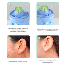 Load image into Gallery viewer, Hygienic Convenient Ear Piercing Cleaning Solution Removing Odors Earwax Anti-Blocking Gentle Non-irritating Ear Piercing Care Kit