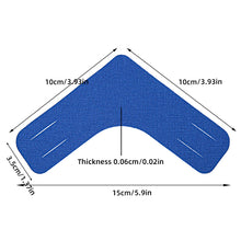 Load image into Gallery viewer, 5pcs Pre-cut V-shaped Muscle Patches Multipurpose Basketball Fitness Muscle Protector Patches Elastic Breathable Sports Support Patches