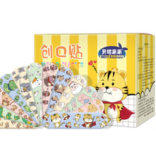 Load image into Gallery viewer, 120pcs/box Colorful Cartoon Cute Band Aids Waterproof Breathable Strong Adhesion Wound Hemostasis Anti-Bacterial Woundplast