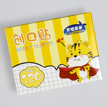 Load image into Gallery viewer, 120pcs/box Colorful Cartoon Cute Band Aids Waterproof Breathable Strong Adhesion Wound Hemostasis Anti-Bacterial Woundplast