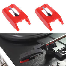 Load image into Gallery viewer, 4 Pcs Record Player Needles Universal Replacement Stylus Needles Replacement Stylus Needles for Vinyl Record Player