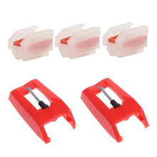 Load image into Gallery viewer, 4 Pcs Record Player Needles Universal Replacement Stylus Needles Replacement Stylus Needles for Vinyl Record Player