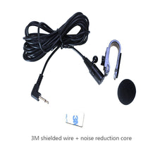 Load image into Gallery viewer, Car Audio Microphone 3.5mm Clip Jack Plug Mic Stereo Mini Wired External Microphone For Auto DVD Radio 3m Long Professionals