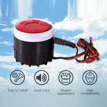 Load image into Gallery viewer, Piezoelectric Buzzer Alarm Horn Anti-theft Alarm Wired 12v 24V 220V 120db Wired Mini Sound Alarm Siren Horn