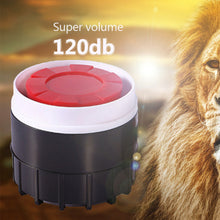 Load image into Gallery viewer, Piezoelectric Buzzer Alarm Horn Anti-theft Alarm Wired 12v 24V 220V 120db Wired Mini Sound Alarm Siren Horn
