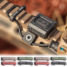 Load image into Gallery viewer, 1Set MGP/CQB Rail Version Metal Mousetail Card Slot Trimmer M300/M600 Flashlight Thread Guide For MLOK System