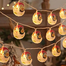 Load image into Gallery viewer, Christmas Decoration LED Light String Snowflake Snowman Santa Claus Christmas Tree String Light Xmas Tree Ornament For Home