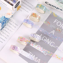 Load image into Gallery viewer, 5Rolls Kawaii Transparent Sticker Tape DIY Decorative Material Tape Sketchbook Stickers School Supplies Stationery
