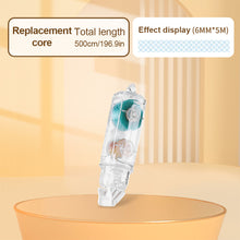Load image into Gallery viewer, Transparent Dot Dispensing Double-sided Tape Replaceable Refills Handbook Dot Glue Stationery School Office Supplies