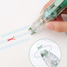 Load image into Gallery viewer, Transparent Dot Dispensing Double-sided Tape Replaceable Refills Handbook Dot Glue Stationery School Office Supplies