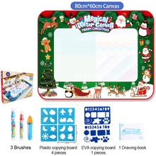 Load image into Gallery viewer, 60x80CM Magic Water Drawing Mat Coloring Doodle With Reusable Magic Pens Montessori Painting Board Educational Toys Kids Gifts