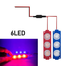 Load image into Gallery viewer, 2Pcs 6/12 LED Motorcycle Strobe Car Truck Flashing Emergency Warning Rear Tail Brake Stop Led Lights Lamp Light