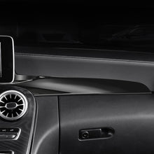 Load image into Gallery viewer, 2Pcs Car Carbon Fiber Texture Central Console Dashboard Panel Protective Cover Trim For Mercedes Benz 15-21 C W205 16-21 GLC X25