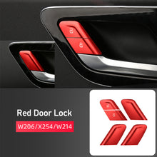 Load image into Gallery viewer, Car Headlight Electronic Handbrake Patch Door Lock Panel Sticker Start Decoration Modification Accessories Supplies For Mercedes Benz C GLC W206 X254 W214 2022