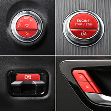 Load image into Gallery viewer, Car Headlight Electronic Handbrake Patch Door Lock Panel Sticker Start Decoration Modification Accessories Supplies For Mercedes Benz C GLC W206 X254 W214 2022
