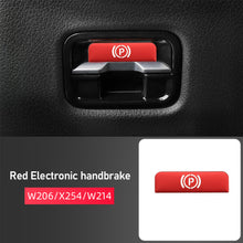 Load image into Gallery viewer, Car Headlight Electronic Handbrake Patch Door Lock Panel Sticker Start Decoration Modification Accessories Supplies For Mercedes Benz C GLC W206 X254 W214 2022