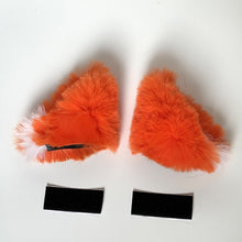 Load image into Gallery viewer, 2Pcs Car Motorcycle Helmet Decoration Electric Bike Soft Little Plush Cat's Ears For Motocross Full Face Off Road Helmet Sticker