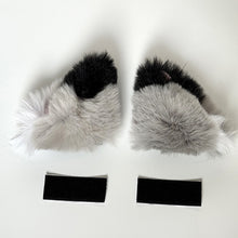 Load image into Gallery viewer, 2Pcs Car Motorcycle Helmet Decoration Electric Bike Soft Little Plush Cat's Ears For Motocross Full Face Off Road Helmet Sticker