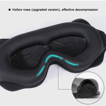 Load image into Gallery viewer, 3D Stereoscopic Eye Mask Memory Cotton Sleep Eye Mask Travel Business Trip Nap Shading Eye Mask Eye Cover Patch