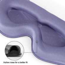 Load image into Gallery viewer, 3D Stereoscopic Eye Mask for Sleep Light Blocking Breathable Eye Pressure for Men and Women Nap Light Blocking Sleep Eye Mask