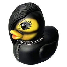 Load image into Gallery viewer, Satan Duck Punk Duck Small Death Rock Duck Valentina Lady Duck Goth Girl Duck for Desk Car Interior Truck Dashboard Tabletop Decoration