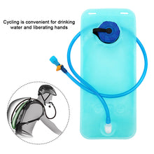 Load image into Gallery viewer, Portable 2L Folding Water Bag with Drinking Tube Sports Backpack Bicycle Riding Hydration Food Grade Outdoor Camping Water Bag