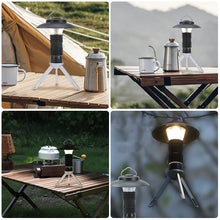 Load image into Gallery viewer, Outdoor Lighthouse Camping Light LED Multi-functional Triangle Stand Camp Atmosphere Light with Hook Tent Light Emergency Light