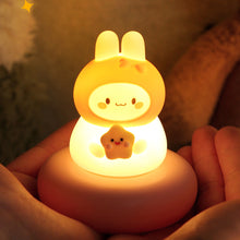 Load image into Gallery viewer, Cute Animal Night Light USB Charging Night Lamp Creative Sleep Lamp for Children's Birthday Holiday Christmas Gift Luminous Cartoon Lights Bedroom Decorative Night Atmosphere Lamp