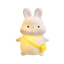 Load image into Gallery viewer, Baby Night Light Cute Rabbit LED Night Lamp USB Rechargeable Sleep Lamp Touch Sensor Bedroom Bedside Night Atmosphere Lamp For Kids Baby Gifts