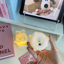 Load image into Gallery viewer, Baby Night Light Cute Rabbit LED Night Lamp USB Rechargeable Sleep Lamp Touch Sensor Bedroom Bedside Night Atmosphere Lamp For Kids Baby Gifts